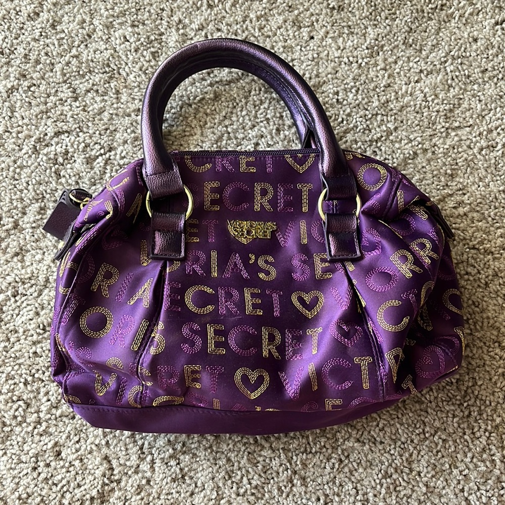 Purple Victorias Secret bag